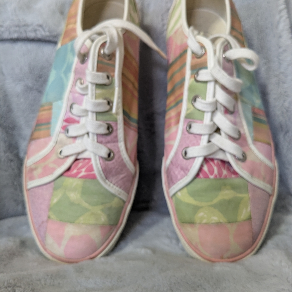 Coach Multicolor Patchwork Women's Sneakers